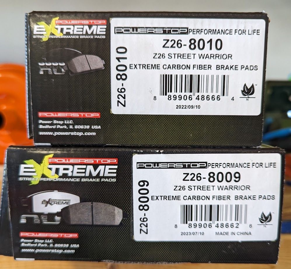 Powerstop Z26 Rotor Discoloration CorvetteForum Chevrolet Corvette