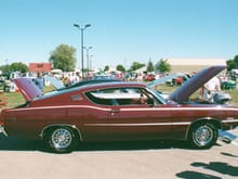 68 Torino GT Fastback, car during college.  Worked and paid own way to school.  Bachelor Science degree Business and Economics