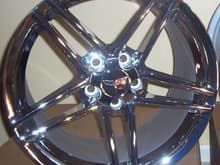 Zo6 Factory Chrome wheel
