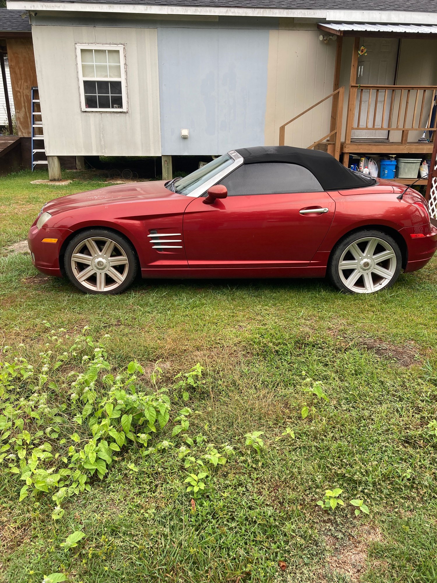 2006 Chrysler Crossfire - Crossfire convertible - Used - VIN 1C3AN65L96X067227 - 154,000 Miles - 6 cyl - 2WD - Automatic - Convertible - Red - Lucedale, MS 39452, United States