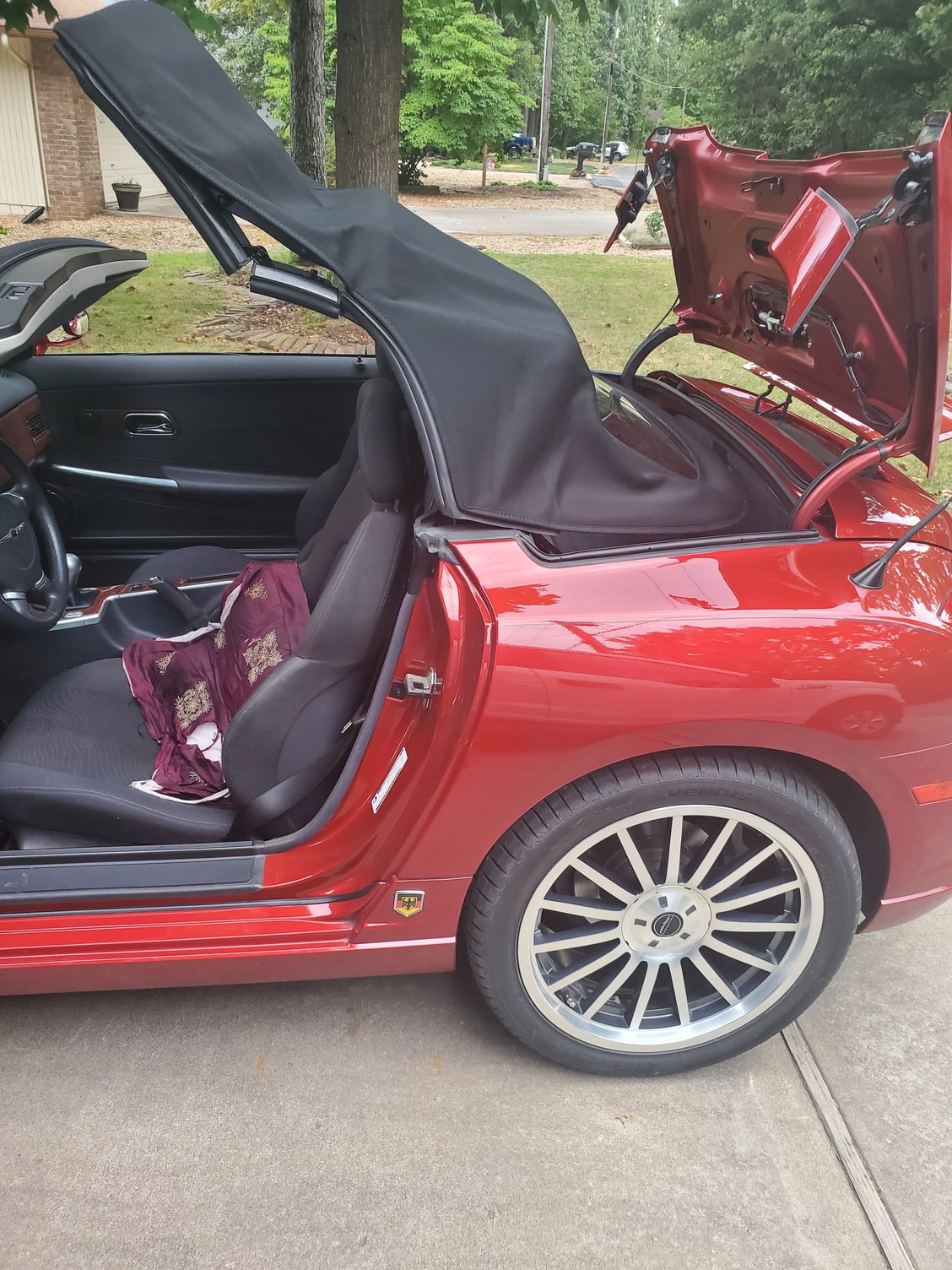 Convertible headliner important to repair? - CrossfireForum - The Chrysler  Crossfire and SRT6 Resource