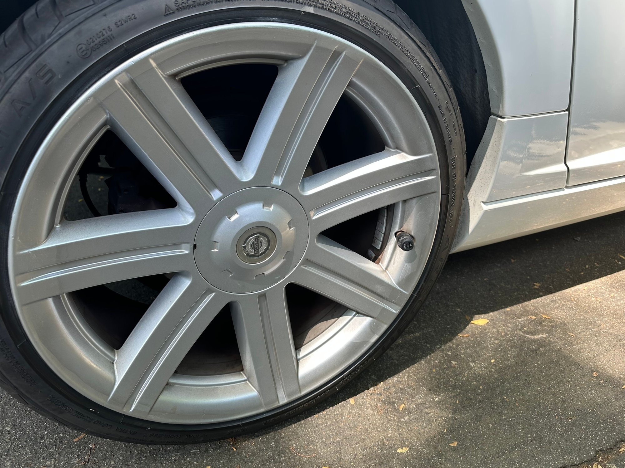 Wheels and Tires/Axles - 2005 Crossfire Roadster OEM Wheels - Used - 2004 to 2008 Chrysler Crossfire - Sherman Osks, CA 91493, United States