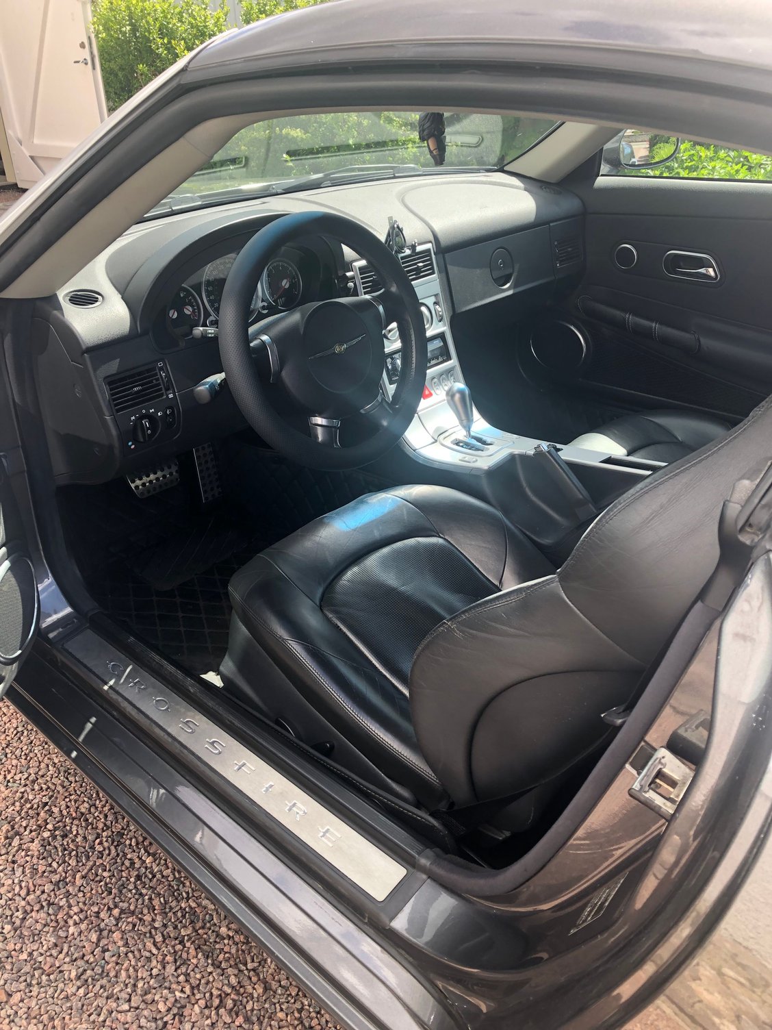 Steering wheel feels good with the cover.