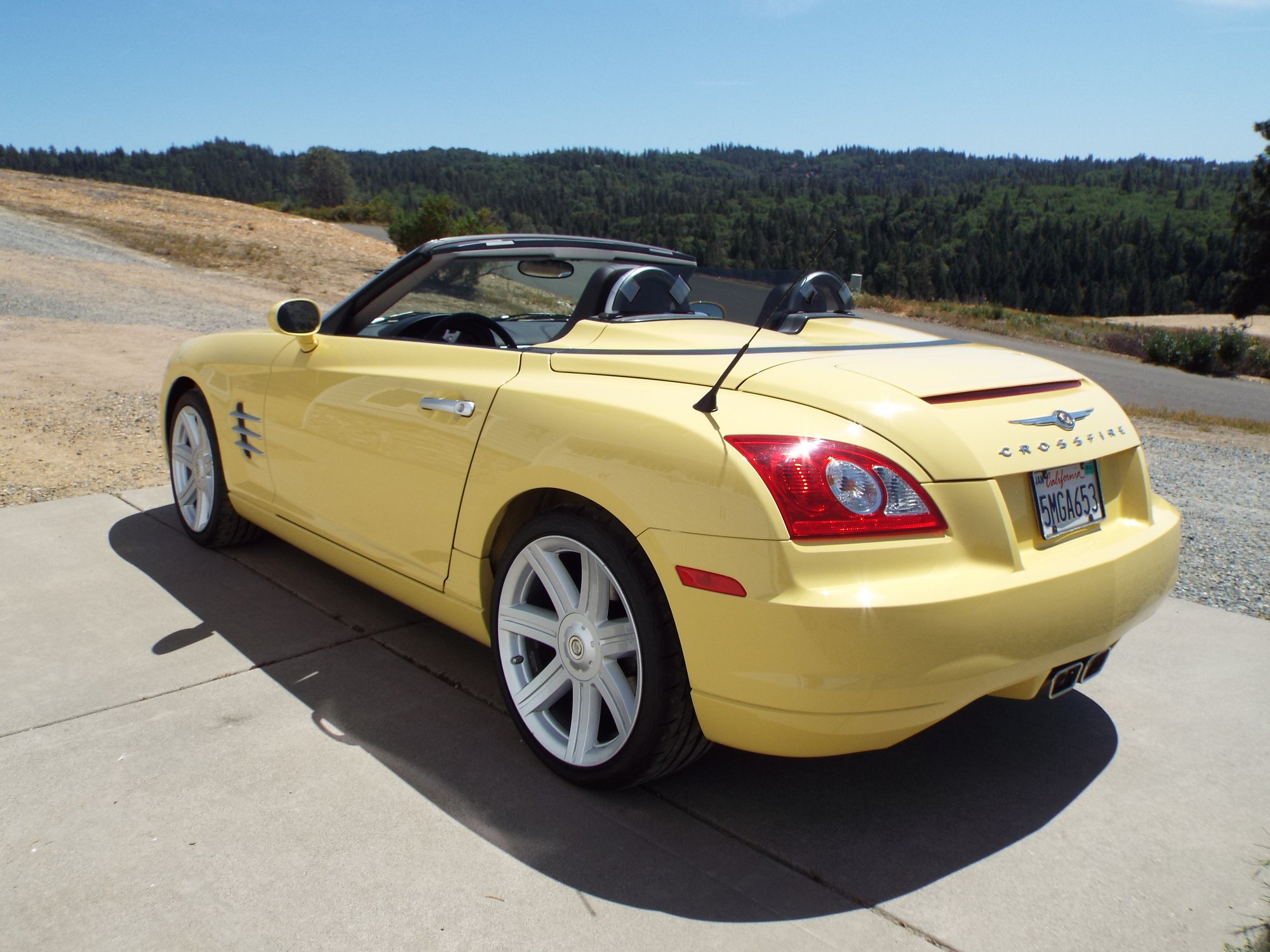 2004 Chrysler Crossfire - 2005 Yellow Crossfire Roadster Ltd. - Used - VIN 1C3AN65L45X049393 - 37,784 Miles - 6 cyl - 2WD - Automatic - Convertible - Yellow - Diamond Springs, CA 95619, United States