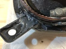 Reattached and reinforced 