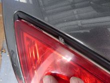 tab to get light under gasket