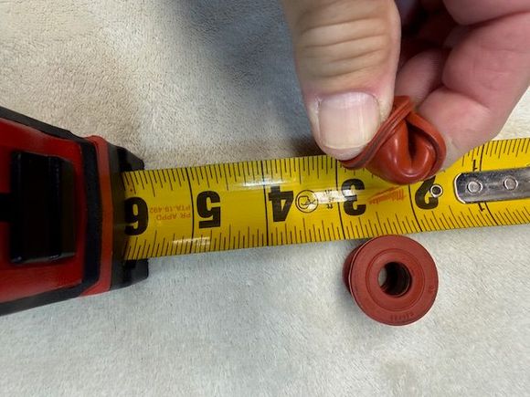 With just a gentle squeeze, "bushings" are this soft and flexible.