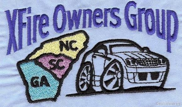 Logo XFire Owners Group Embroidered Version