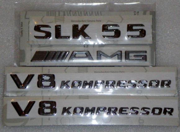 55K AMG V8 Badge