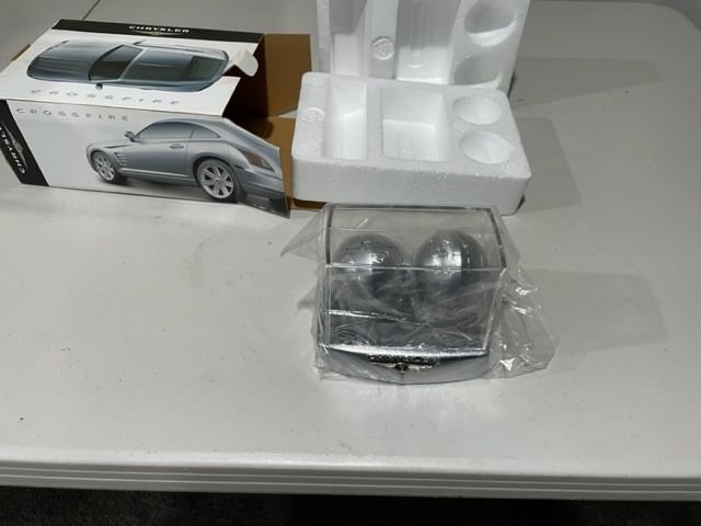 Miscellaneous - New-In-Box Chrysler Crossfire Custom Made Shift Knob Salt & Pepper Shakers - - New - 2004 to 2024 Chrysler Crossfire - West Bloomfield, MI 48322, United States