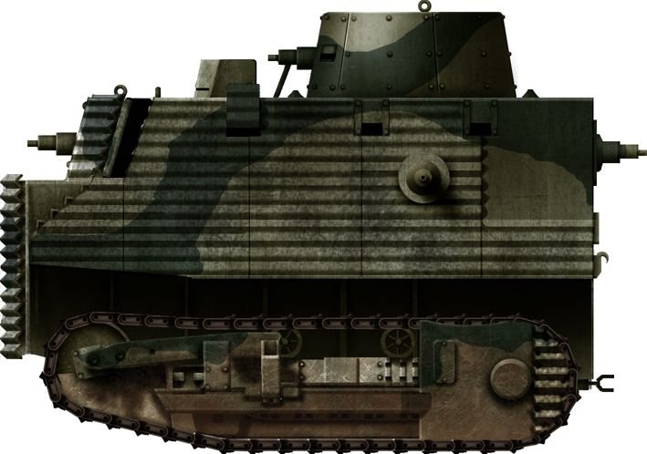 An illustration of the tank. 