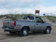 Z71 at the VA/NC state line on the beach