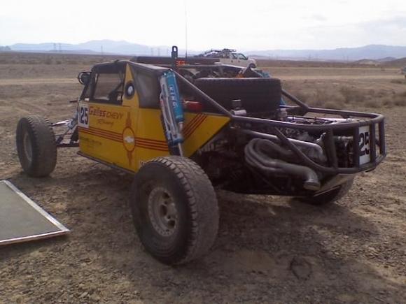day before the race getting pits set up