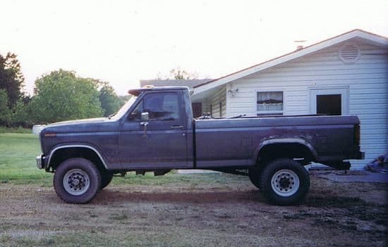 My old 86 Ford 6.9 Diesel  1 ton