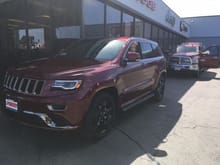 She Who Must be Obeyed's 2016Jeep Grand Cherokee