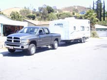 truck and trailer in 2003 -