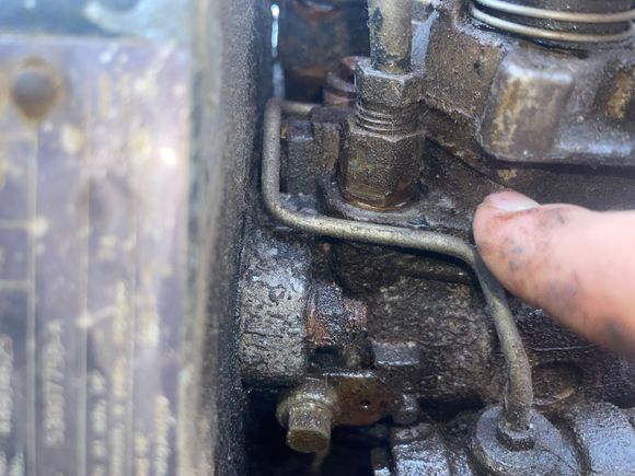 It’s this rubber gasket between the top half and lower half in Jim lanes thread he had it apart so I assume I can fix it without taking most of the pump apart 