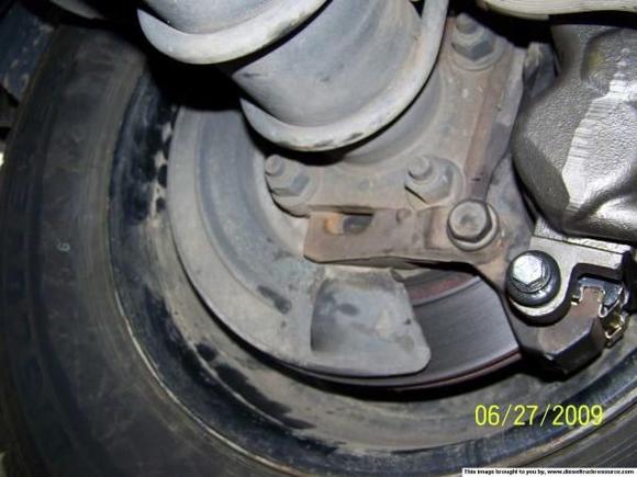 Rear brakes 04 5 Dodge 3500 086