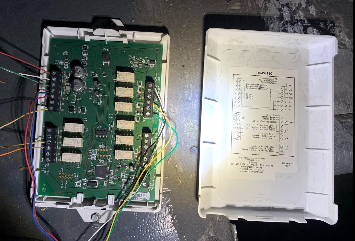 Replace Honeywell THM5421C with a new WiFi thermostat DoItYourself