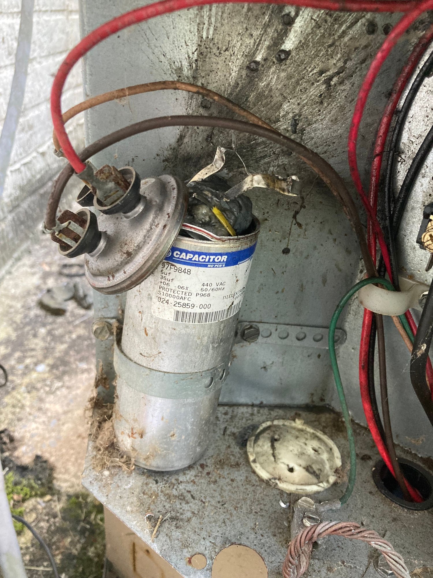 AC compressor not working but fan(external unit) is running