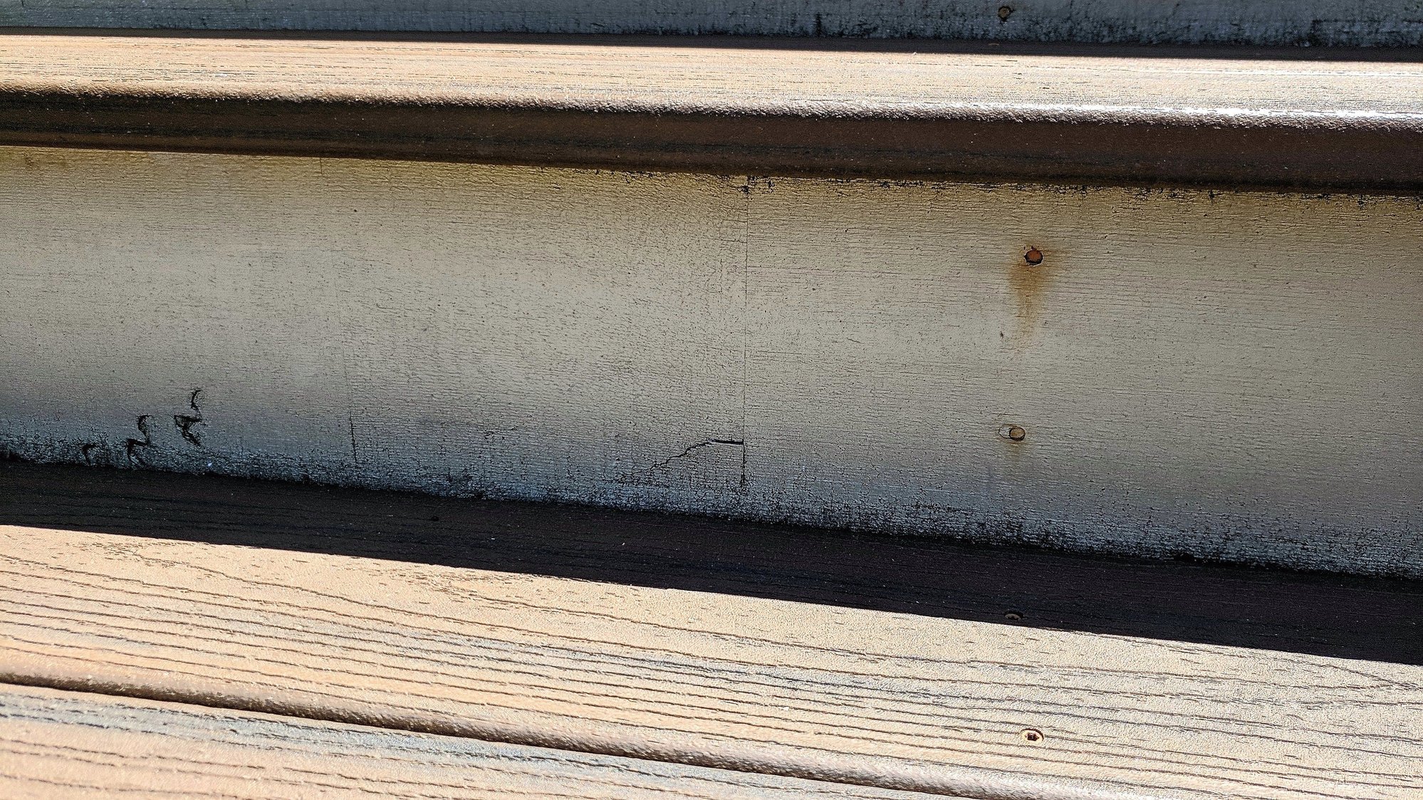 Beginner level help with repainting deck steps