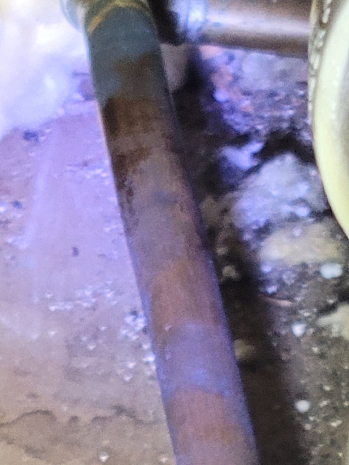 35 year old copper pipe in contact with steel mc cable - DoItYourself ...