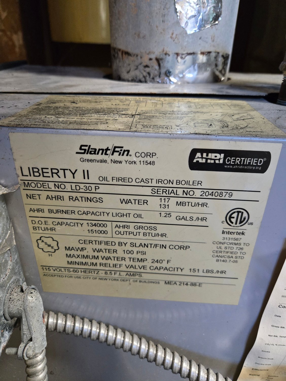 SlantFin Liberty 2 not turning on - DoItYourself.com Community Forums