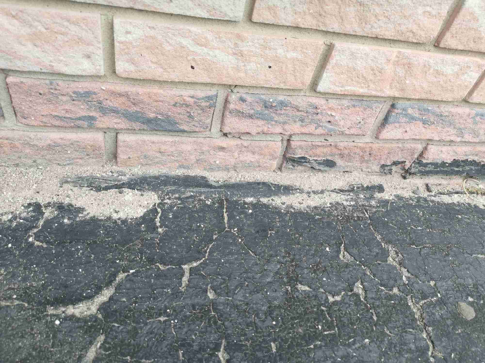 Gap between home & driveway; replacing seal Community Forums
