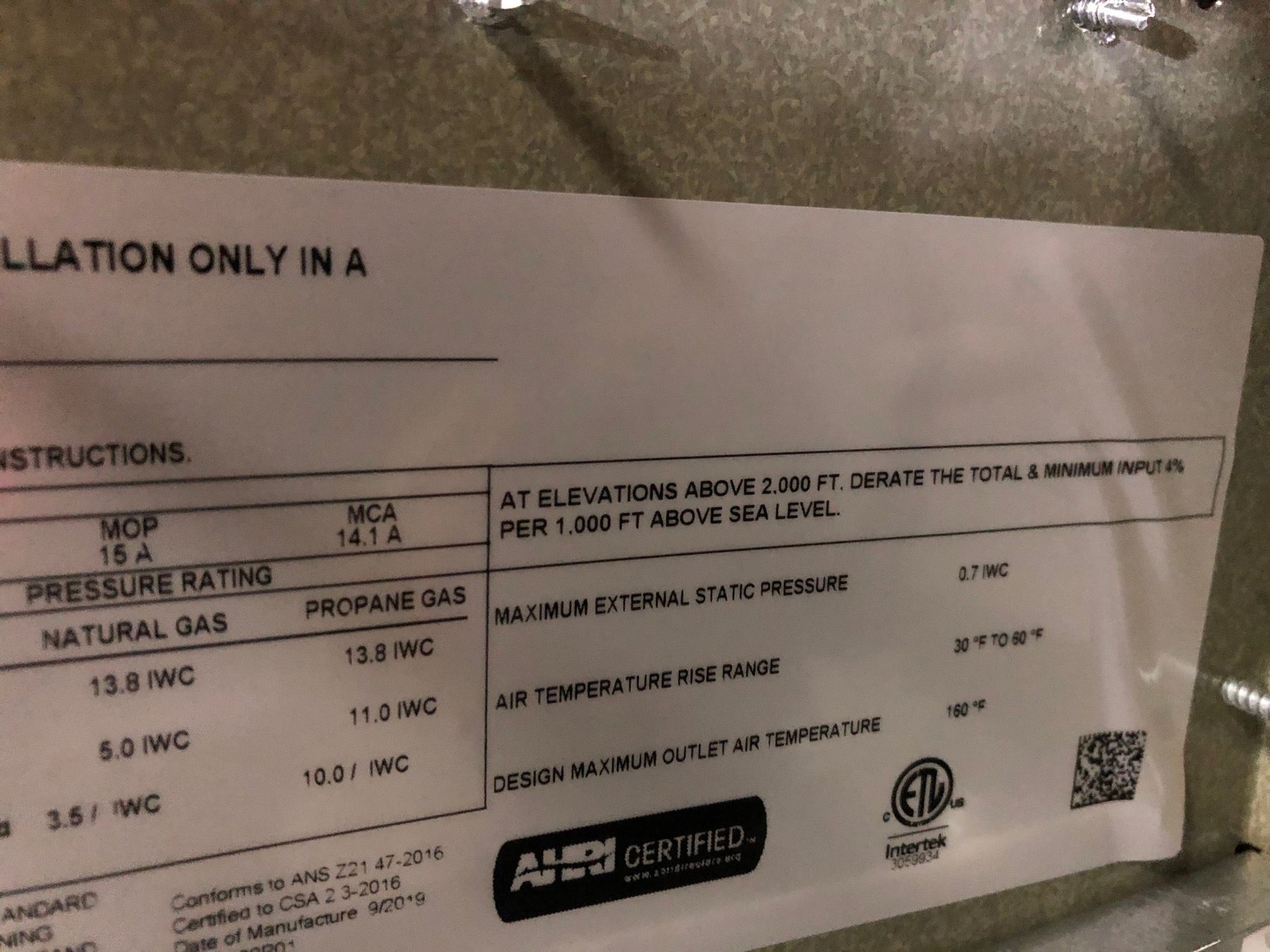 Adjusting FAN Speed for central AC Community Forums