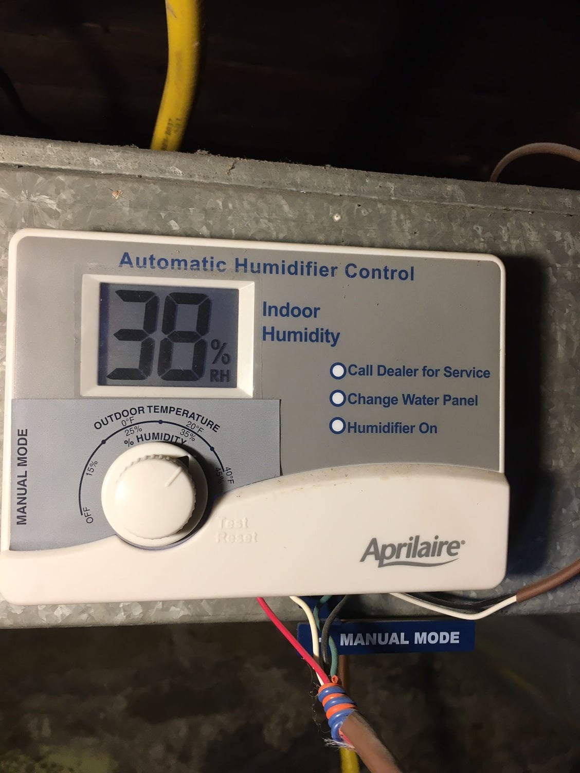 Aprilaire 600 Humidifier - Not Working? : r/hvacadvice