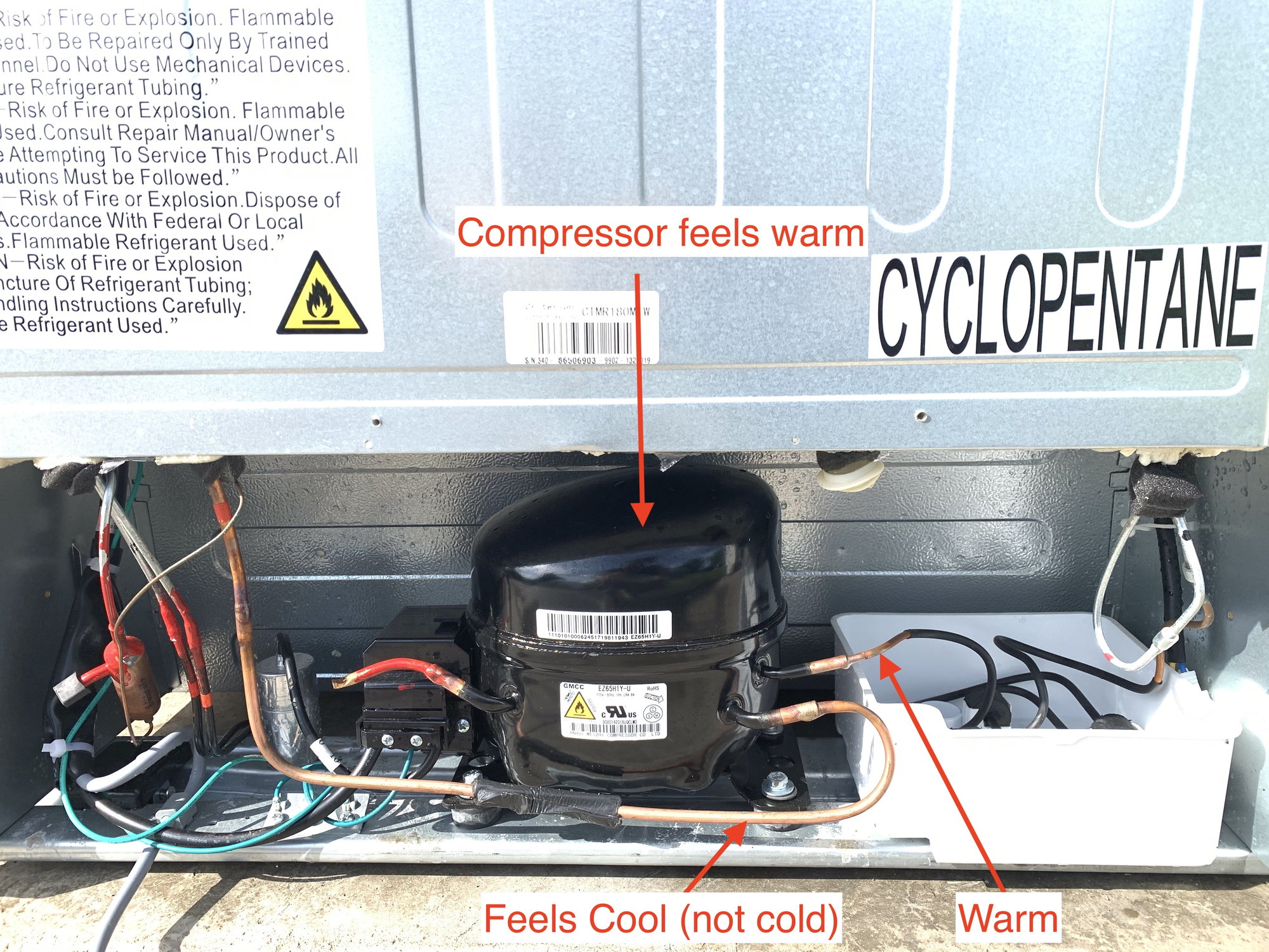 Possible refrigerator thermostat problems - Refrigeration tips
