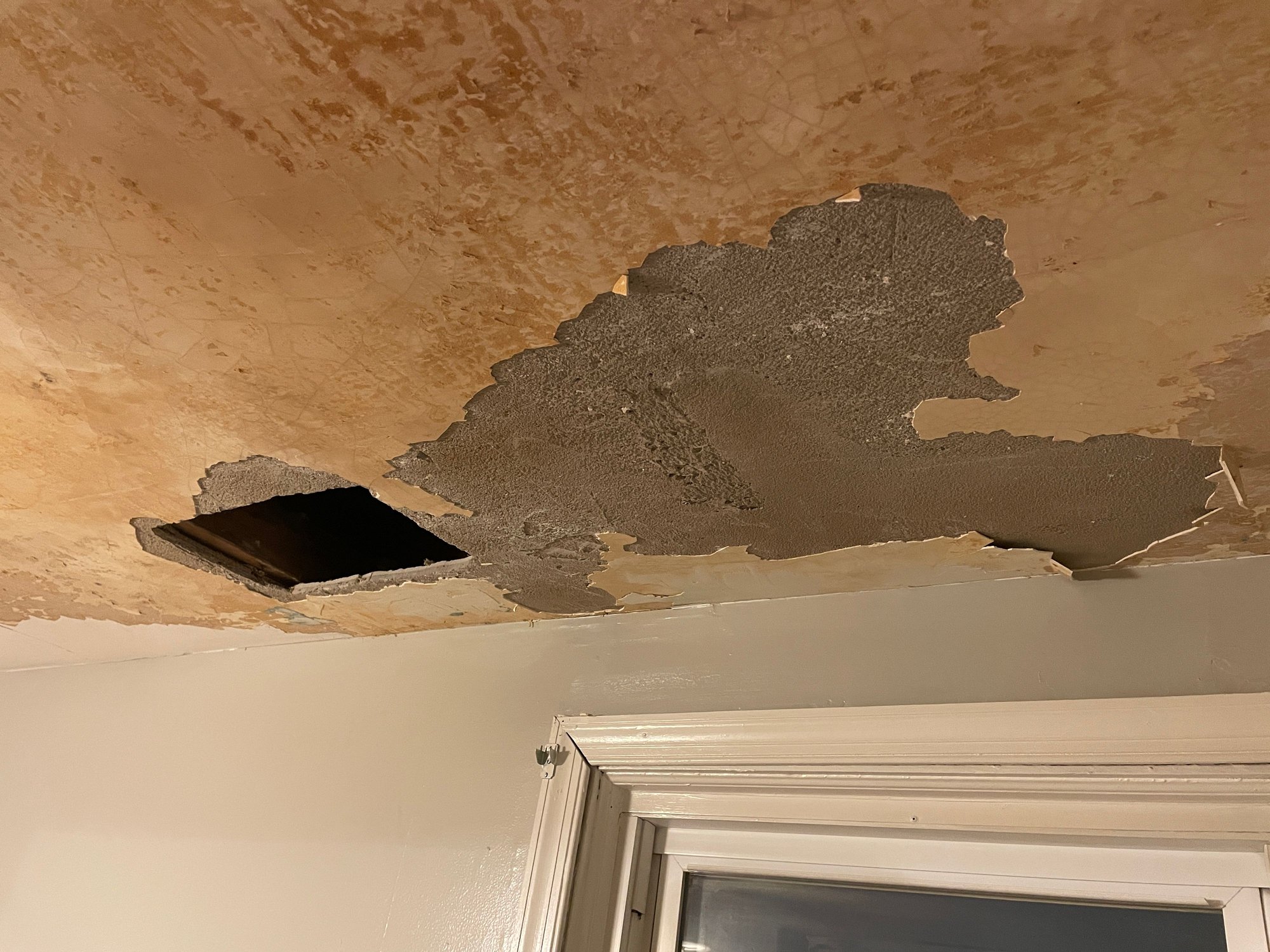 advice on old ceiling and wall repairs