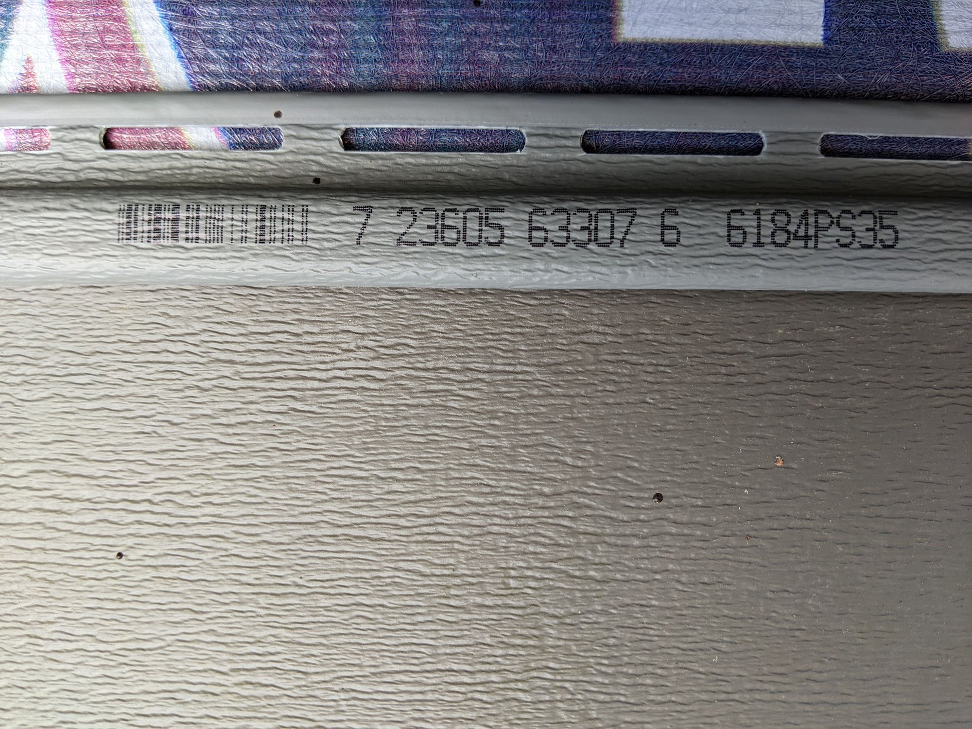 Vinyl siding identification Community Forums