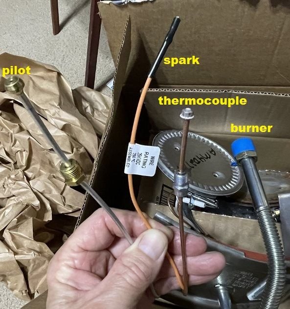 Rheem part numbers same but different parts