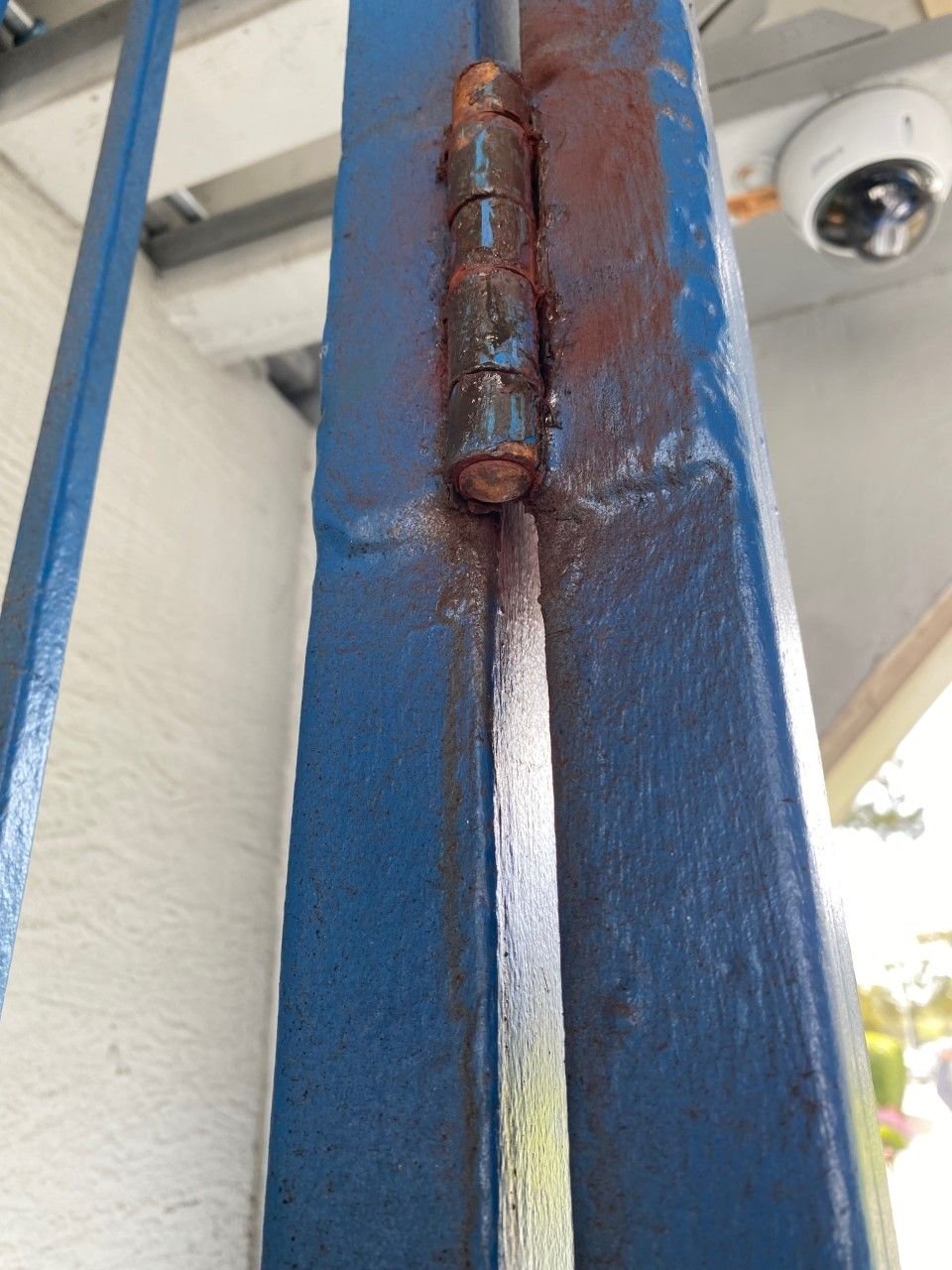Heavy steel door hinges won't come out Community Forums