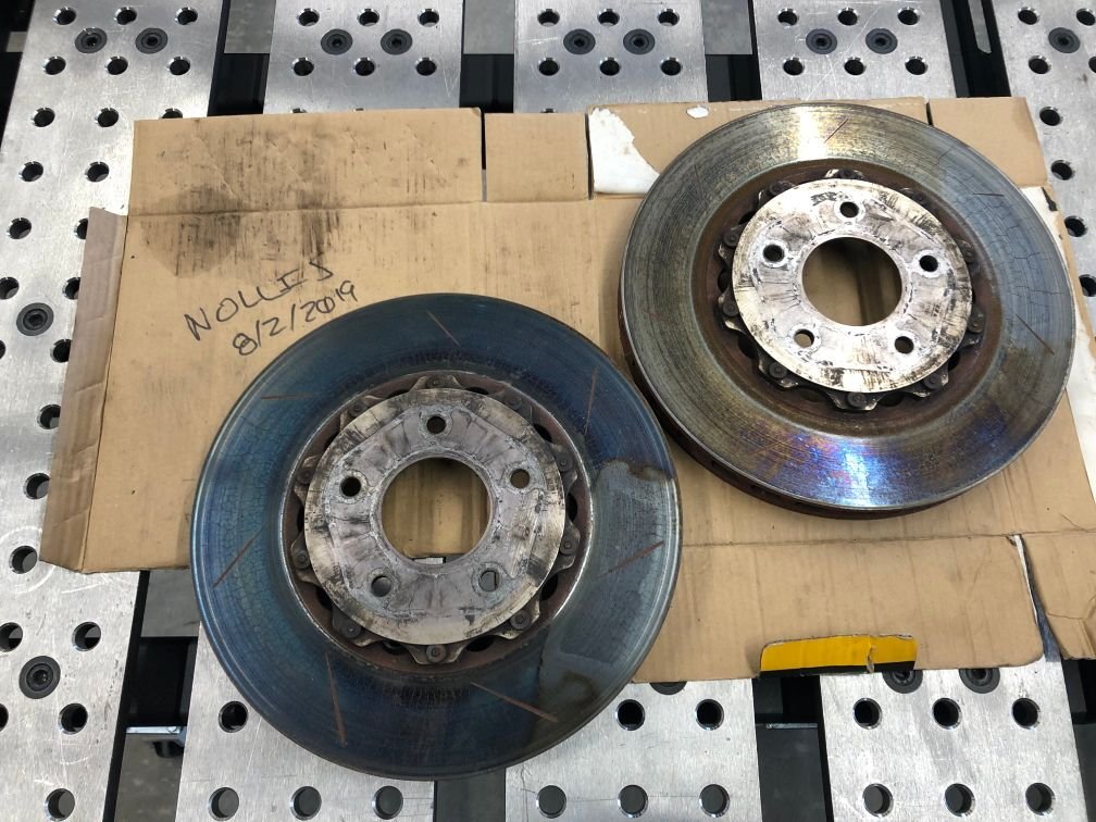 Brakes - Girodisc Front Rotor Hats CT9A - Used - 2003 to 2006 Mitsubishi Lancer Evolution - Camano Island, WA 98282, United States