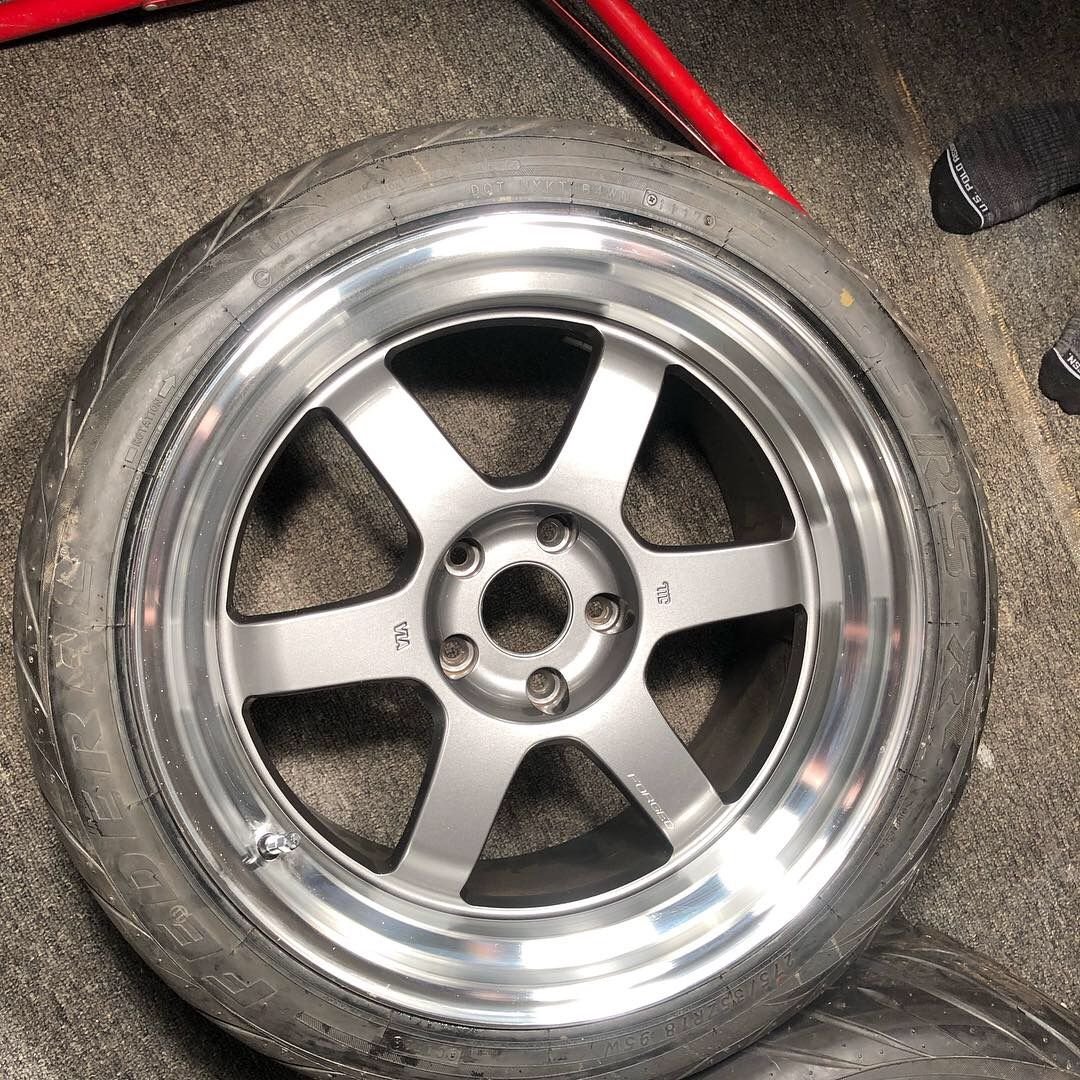Wheels and Tires/Axles - Volk te37 mark II 18x10.5 +15 - New - 2003 to 2015 Mitsubishi Lancer Evolution - Waterloo, IA 50702, United States