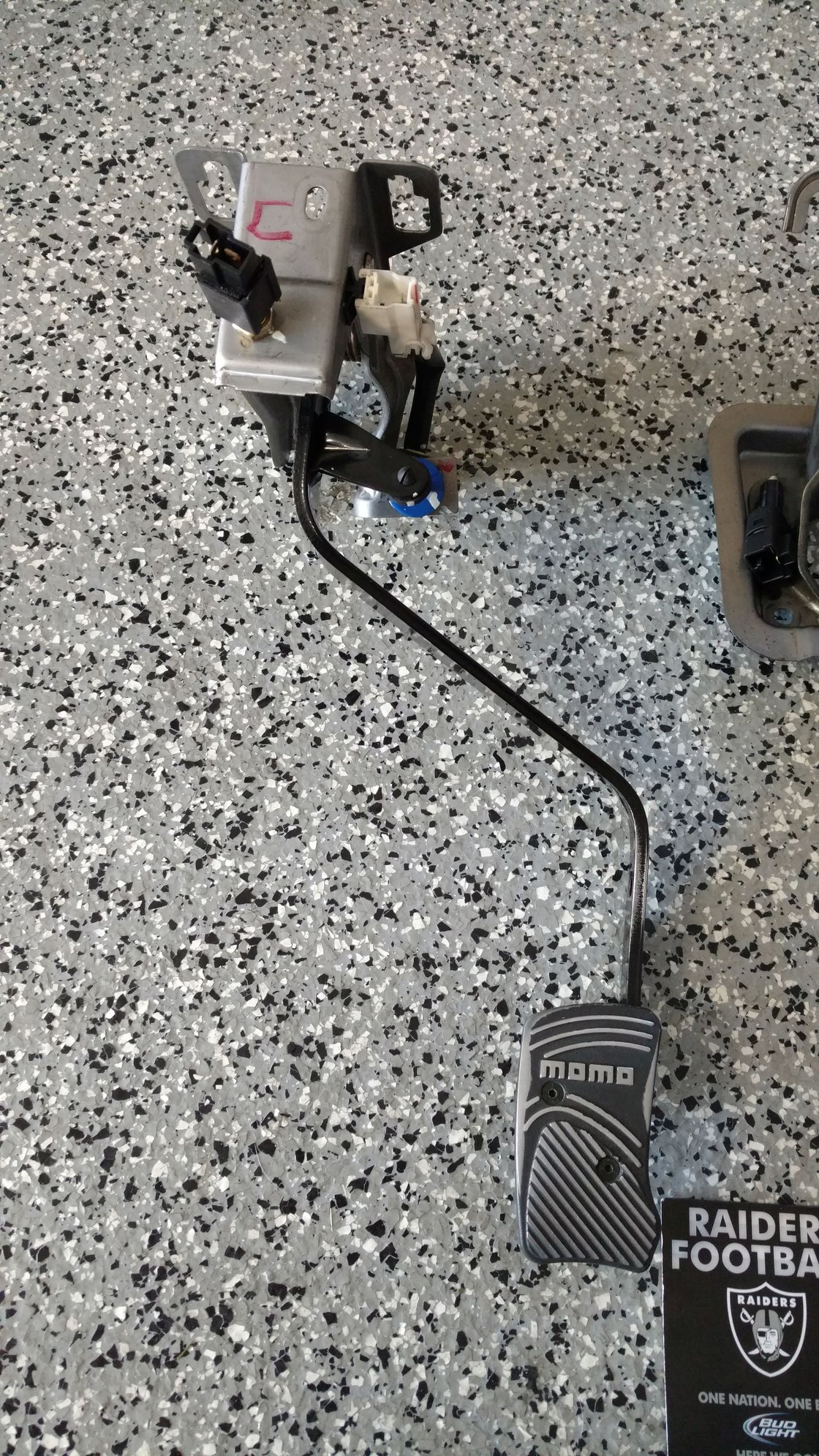 FS [West] OEM Evo 8/9 Clutch, Brake, Gas assembly (w/ABS) EvolutionM