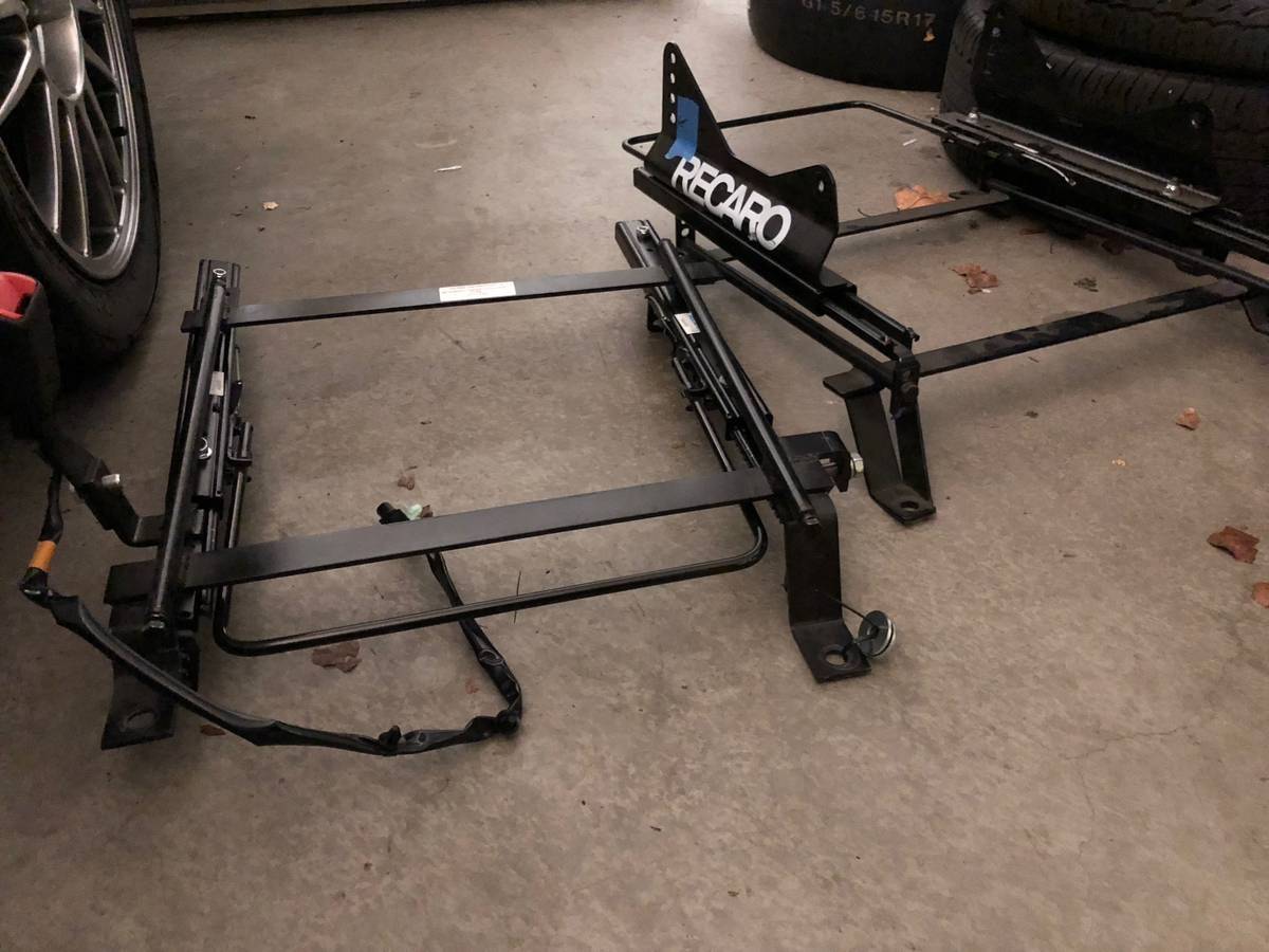 Interior/Upholstery - Recaro side mount/sliders and Wedge engineering brackets - Used - Oakland, CA 94611, United States