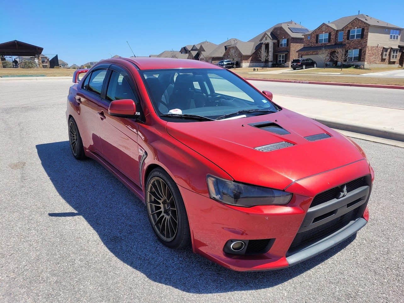 2008 Mitsubishi Lancer Evolution - 2008 Mitsubishi Evo X SSS - Used - VIN JA3AW86V58U043322 - 93,000 Miles - 4 cyl - AWD - Manual - Sedan - Red - Round Rock, TX 78664, United States