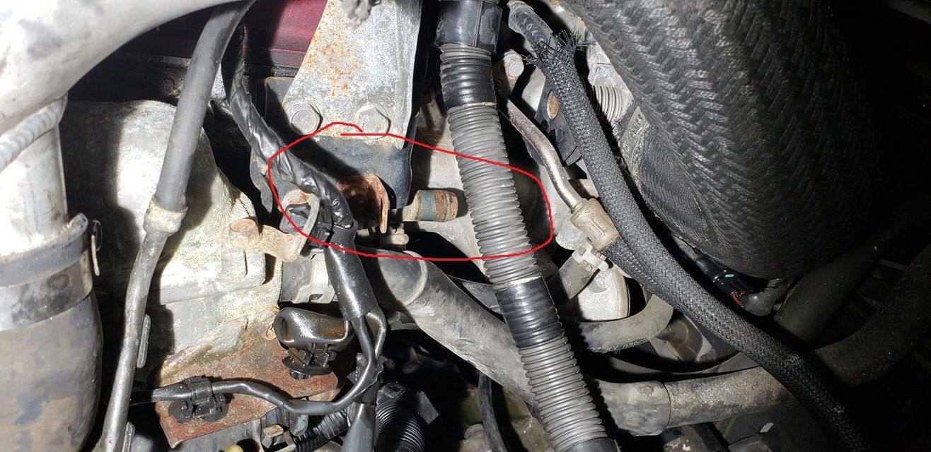 coolant hose location EvolutionM Mitsubishi Lancer and Lancer