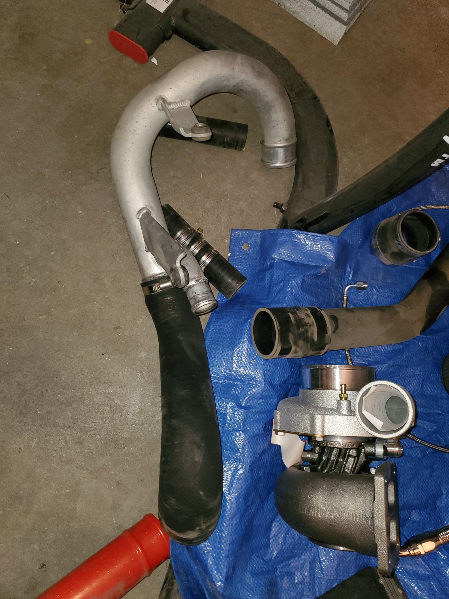 Engine - Intake/Fuel - AMS Intake, OEM LICP,  OEM Downpipe - Used - Grandview, WA 98930, United States