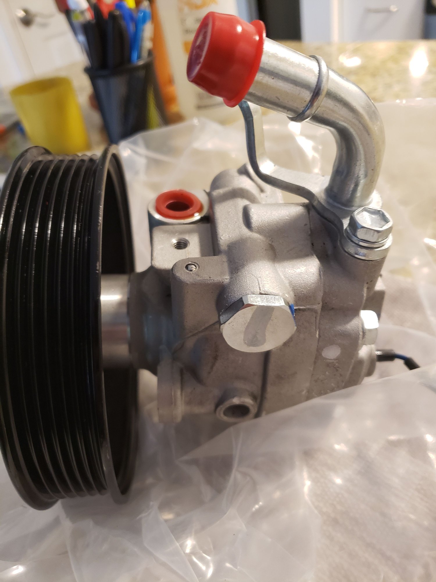 Steering/Suspension - Evo 8/9 power steering pump - Used - 2003 to 2006 Mitsubishi Lancer Evolution - Portland, OR 97225, United States