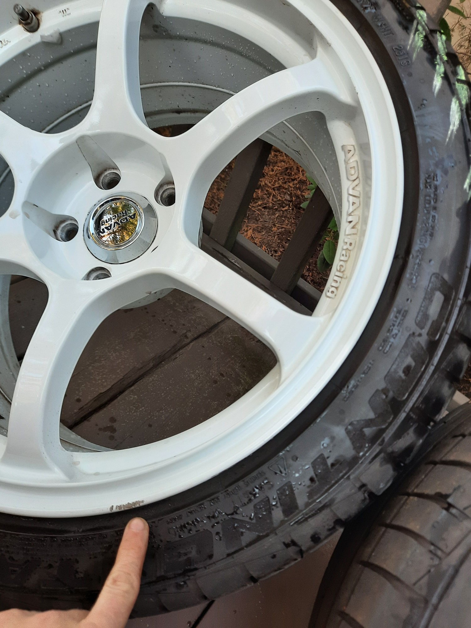 Wheels and Tires/Axles - Yokohama Advan RG II 18x9 5x114 +22 - Used - 2008 to 2015 Mitsubishi Lancer Evolution - 2003 to 2006 Mitsubishi Lancer Evolution - Wayne, PA 19087, United States