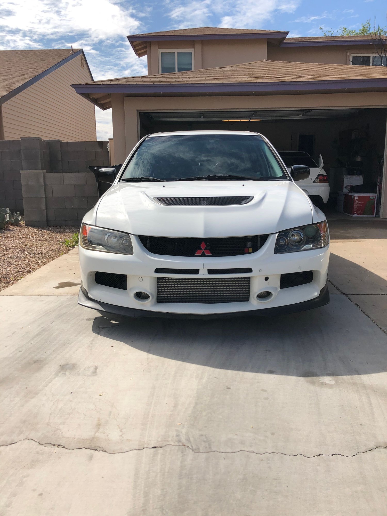 2006 Mitsubishi Lancer Evolution - Ww ix rs - Used - VIN JA3AH36C16U059218 - 100,700 Miles - 4 cyl - AWD - Sedan - White - Mesa, AZ 85205, United States