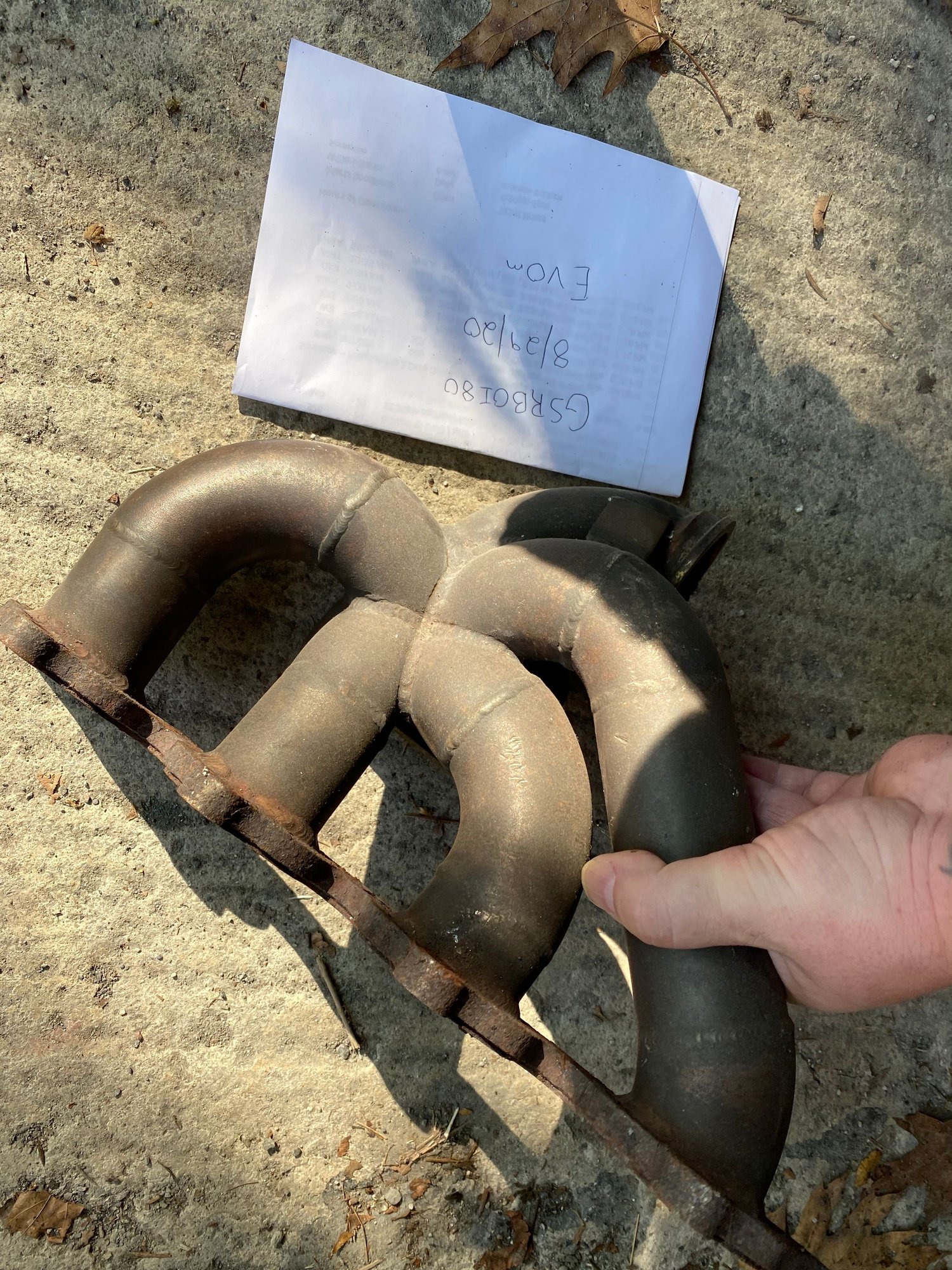 Engine - Exhaust - ETS T3 “Super Value” Exhaust Manifold - Used - 2003 to 2006 Mitsubishi Lancer Evolution - East Stroudsburg, PA 18302, United States