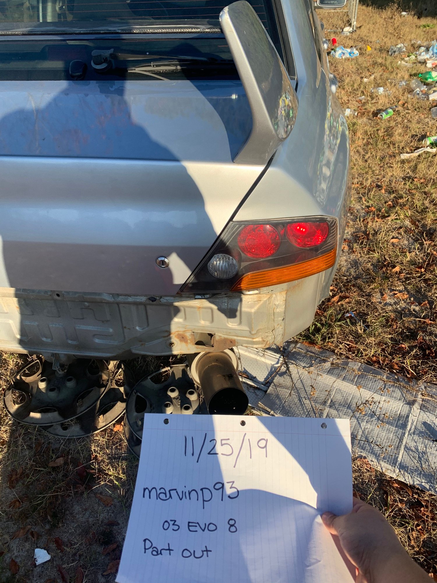 2003 Mitsubishi Lancer Evolution - 03 Evo 8 partout - Lumberton, NC 28358, United States