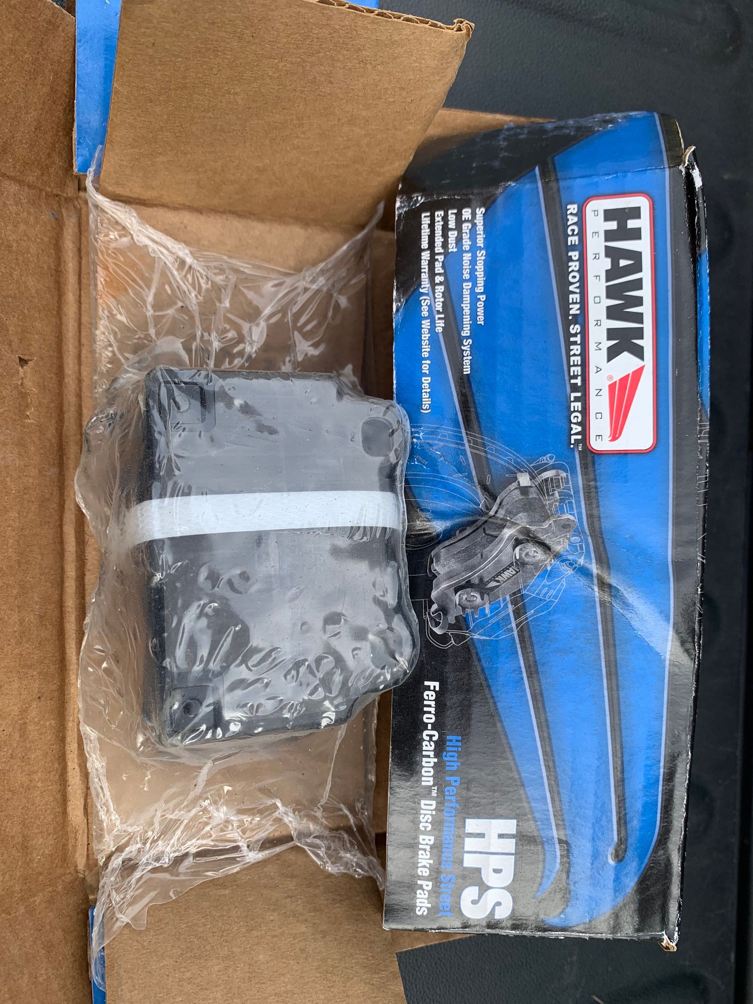 Brakes - Hawk rear brake pads street/track - New - 2011 Mitsubishi Lancer Evolution - West Islip, NY 11795, United States