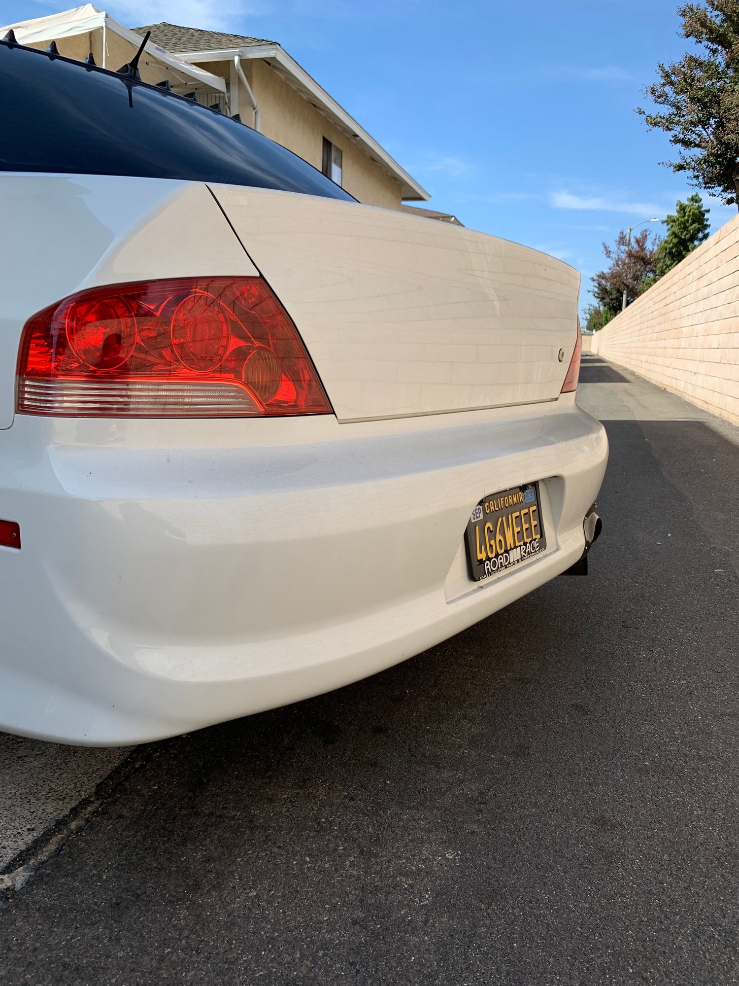 2006 Mitsubishi Lancer Evolution - Ww ix rs - Used - VIN JA3AH36C16U059218 - 99,700 Miles - 4 cyl - AWD - Manual - Sedan - White - Orange County, CA 92708, United States