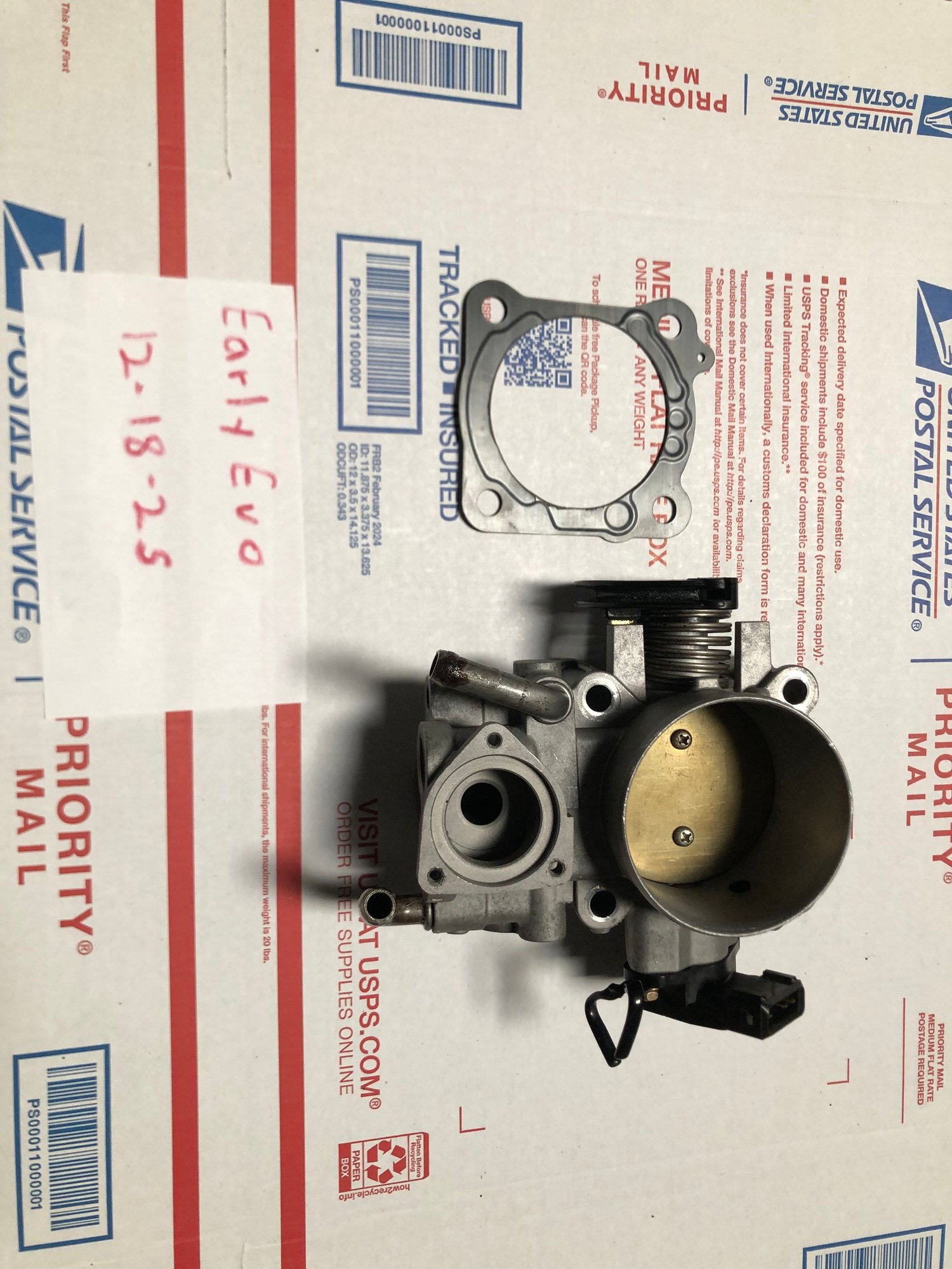 Engine - Intake/Fuel - BR 65mm stock frame Throttlebody - Used - 2003 to 2006 Mitsubishi Lancer Evolution - Henderson, NV 89052, United States